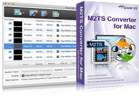 M2TS Converter for Mac Screen