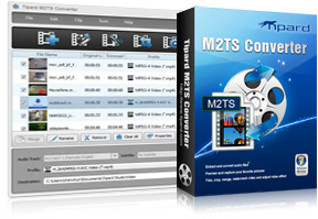 M2TS Converter Screen