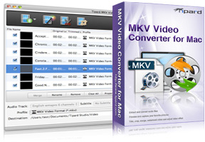 MKV Video Converter for Mac Screen