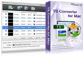 TS Converter for Mac Screen